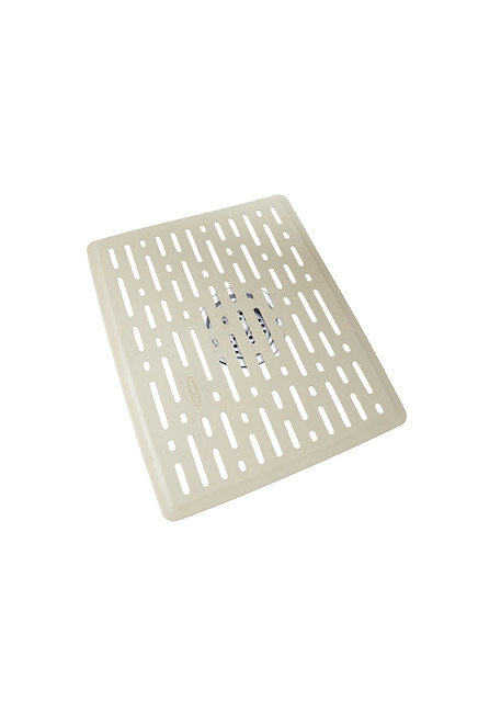 Grand tapis d'évier antibactérien en plastique #RB001606BLA