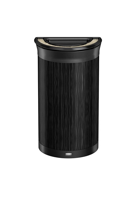 Poubelle décorative demi-ronde avec cendrier ENHANCE, 7,5 gal #RB197008800