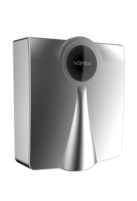 Sèche-mains haute vitesse avec lampe germicide Vortex ADA HS #VO0VHSA2CHR