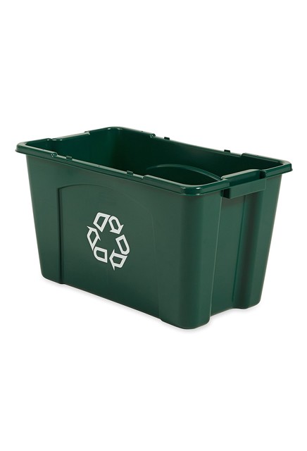 Resin Recycling Box, 18 gal #RB571873VER