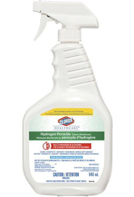 CLOROX Nettoyant désinfectant au peroxyde d’hydrogène #CL152772000