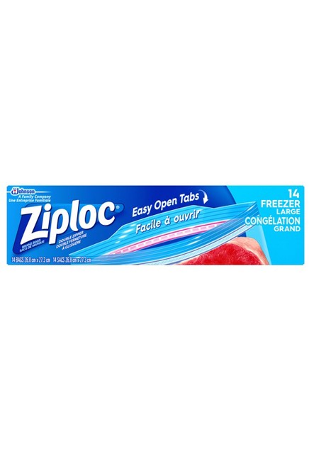 Large Size Freezer Bags Ziploc #TQ0JM306000