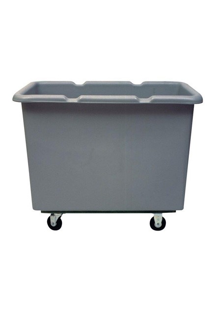 Heavy Duty Utility Cart STARCART, 15 cu ft, corner caster pattern #WH0135BCGRI