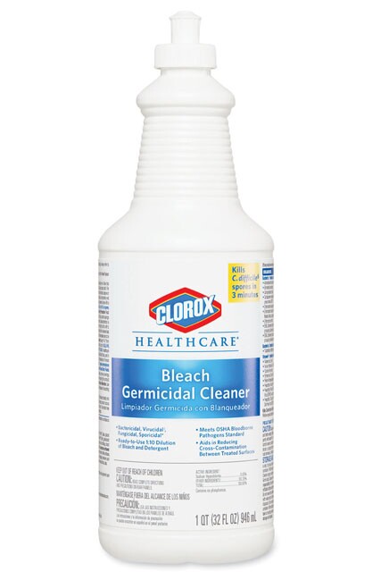CLOROX Nettoyant désinfectant germicide à base d'eau de javel #CL068832000