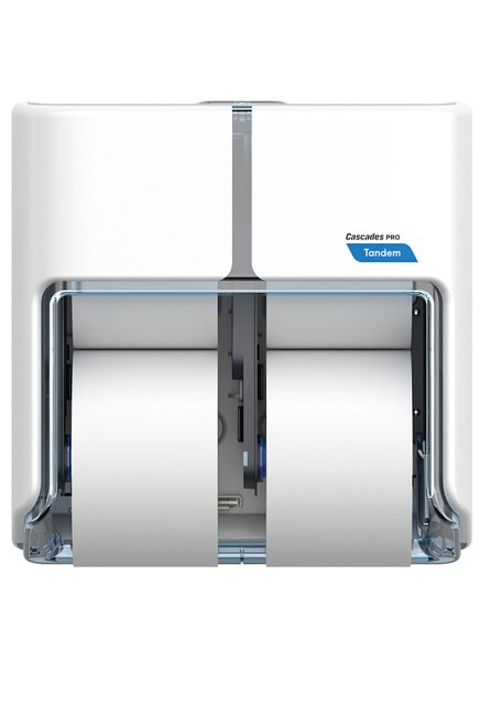 Tandem Distributrice à 4 rouleaux de papier de toilette #CC00C315000