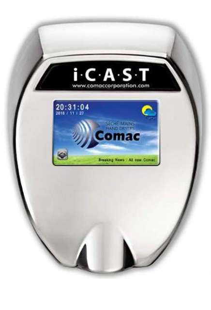 Séchoir à mains intelligent iCast COMAC #NVC40023000