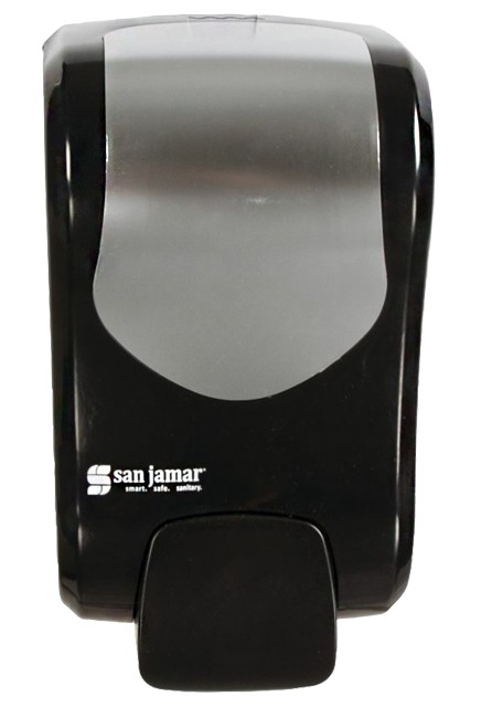 Distributeur manuel SUMMIT RELY pour savons en mousse, 900 mL Doublon #AL00S970BKS