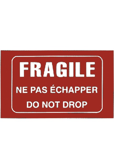 Étiquettes pour traitement spécial FRAGILE PA997 #TQ0PA997000