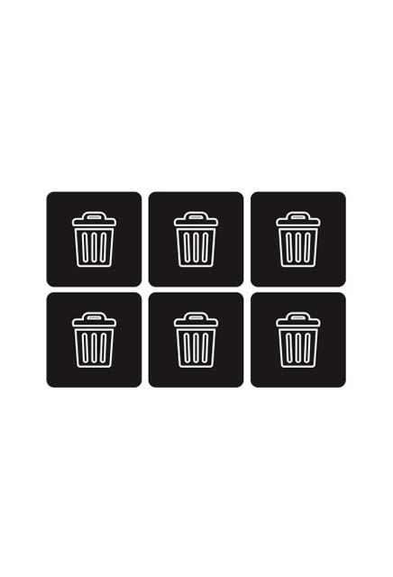 Étiquettes de recyclage Waste Watcher #BU100206000