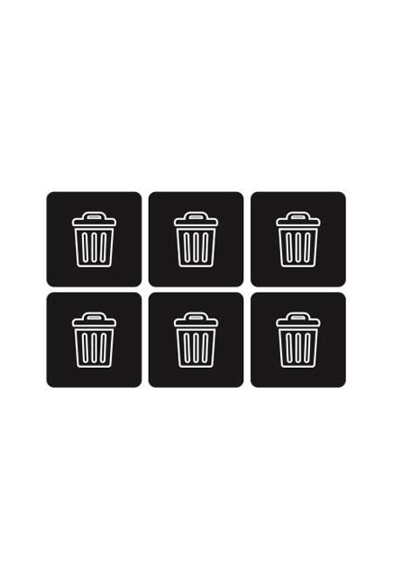 Étiquettes de recyclage Waste Watcher #BU100206000