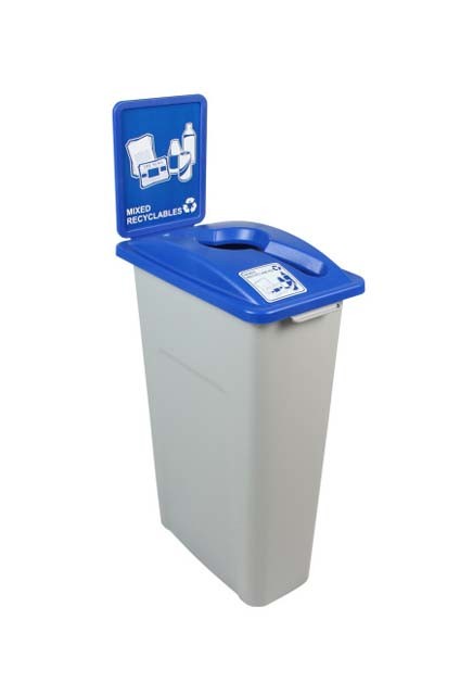 Waste Watcher Single Container for Mixed Recycling #BU100955000