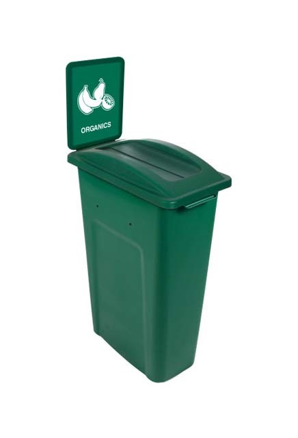 Single Container for Organic Waste (Compost) Watcher, Swing Lid #BU104355000