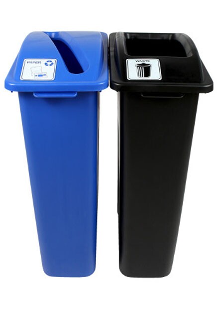 WASTE WATCHER Station de recyclage du papier 46 gal #BU101048000
