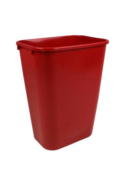 Single Indoor Wastebasket BILLI BOX, 10 gal #BU102340000