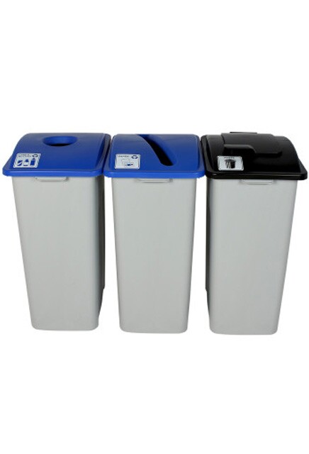 WASTE WATCHER XL Poubelles pour déchets, canettes et papiers 96 gal #BU101343000