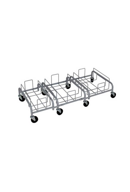Combo Trio Steel Dollies for Containers Waste Watcher XL #BU103740000