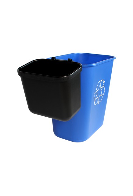 Recycling Container and Hanging Waste Basket OFFICE COMBO #BU101405000
