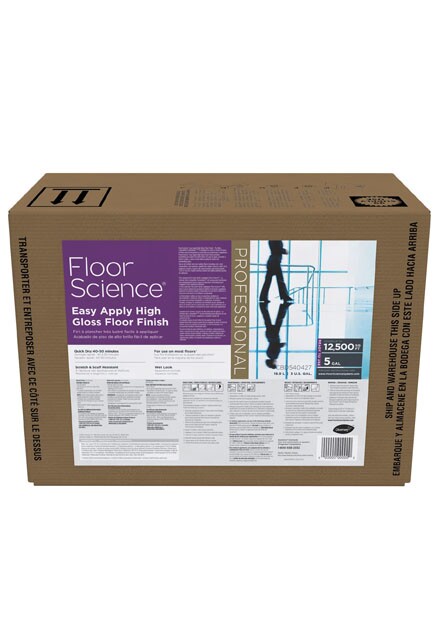 FLOOR SCIENCE Easy Apply Floor Finish #JH158146000