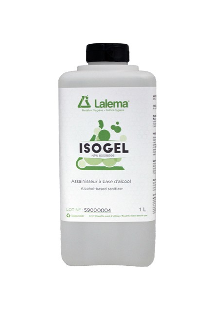 Assainisseur à base d'Alcool ISOGEL #LM0059001.0