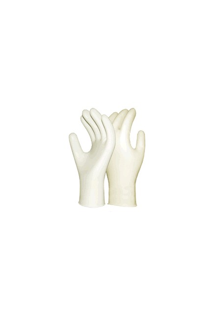 Gants en vinyle sans poudre transparent PHARAO, 100/bte #PA00VISP008