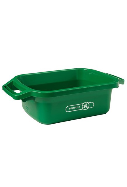 Green Resin Food Composting Bin #RB205557100