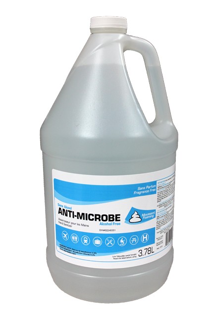 Antiseptique pour les mains sans alcool ANTI-MICROBE M #CVANTIMI004