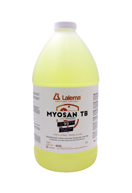 Désinfectant tuberculocide MYOSAN TB #LM0061552.0
