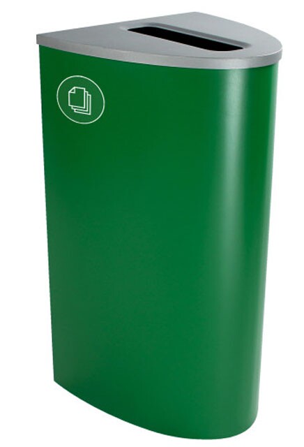 SPECTRUM ELLIPSE Paper Recycling Container 22 Gal #BU101098000