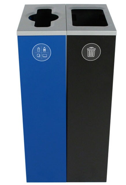 SPECTRUM Poubelle pour le recyclage mixte 20 gal #BU101185000