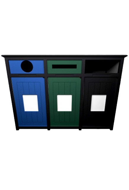 AURA Station de recylage 3 voies 96 gal #BU104687000