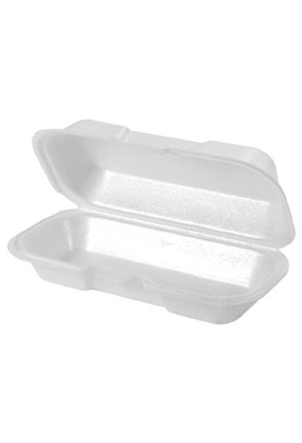 Hot Dog Foam Hinged Container #EM021100000