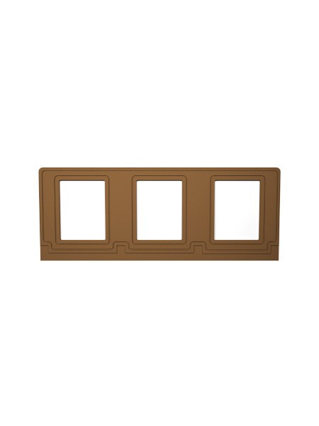 Cadre de signalisation triple pour poubelle VENTURE #BU104976000