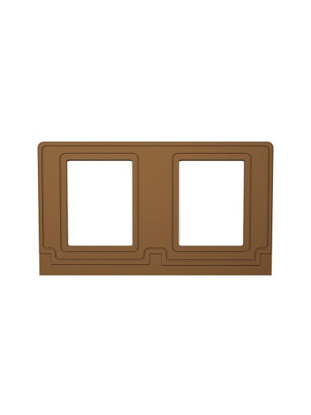 Cadre de signalisation double pour poubelle VENTURE #BU104970000