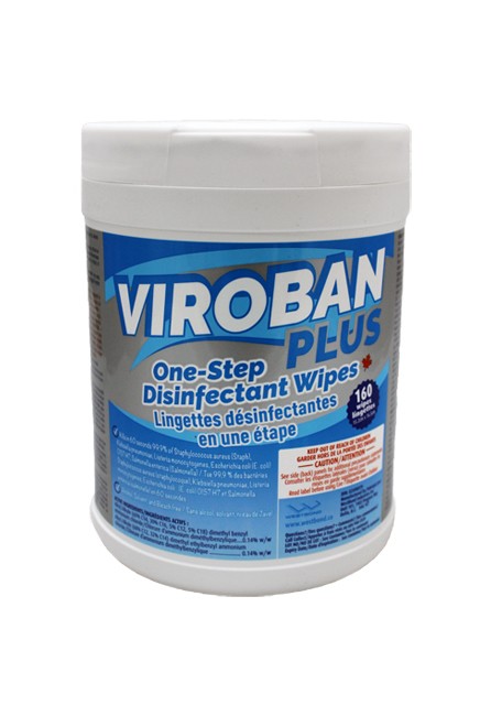 Lingettes désinfectantes VIROBAN PLUS #CV3665160UN