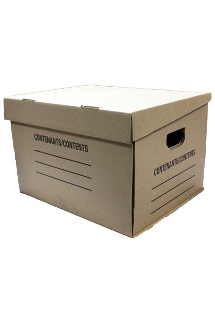 Boîte de carton pour le transport et l'entreposage #AC000272000