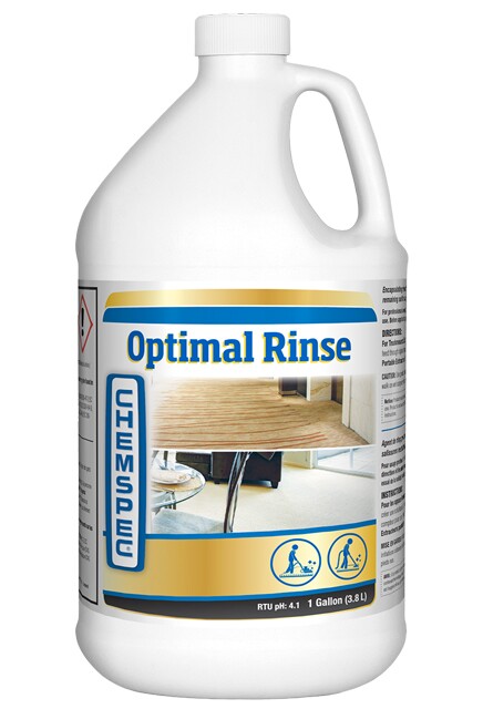 OPTIMAL Agent de rinçage pour tapis #CS109765000