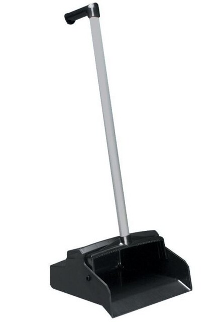 Plastic Lobby Dust Pan With L-Grip Handle #WH002602000