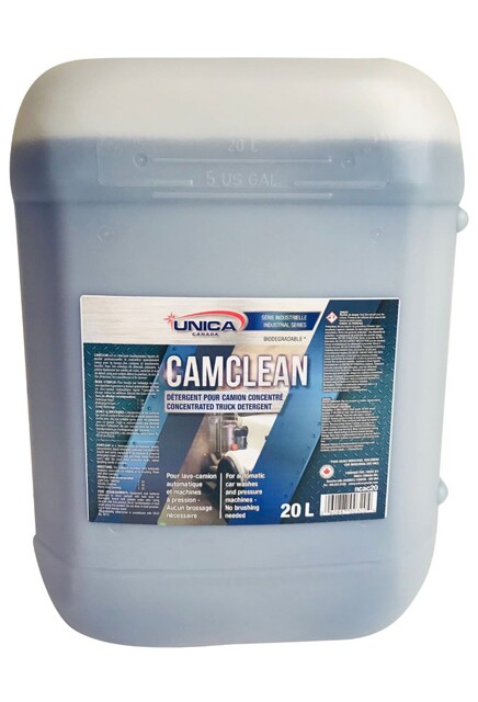 CAMCLEAN Détergent pour le lavage des camions et machineries lourdes #QCNCAC20000