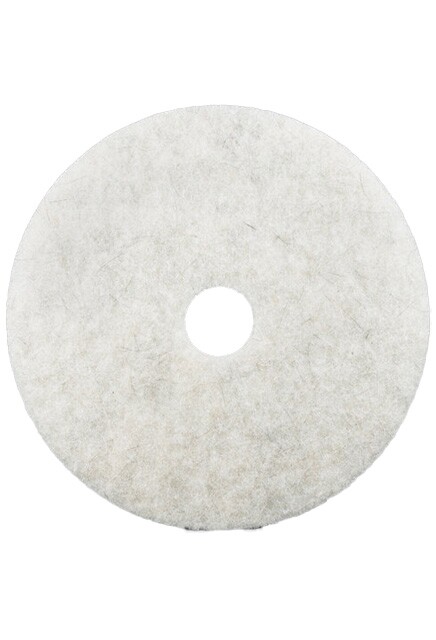 3300PLG NIAGARA Polishing Floor Pads Natural Blends White #3MF33021NAT