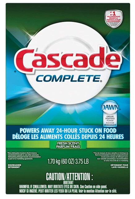 CASCADE COMPLETE Powder Dishwasher Detergent #PG370095788