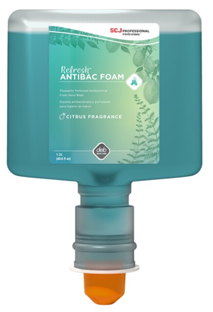 REFRESH ANTIBAC Savon à mains antibactérien en mousse #DBANT120TF0