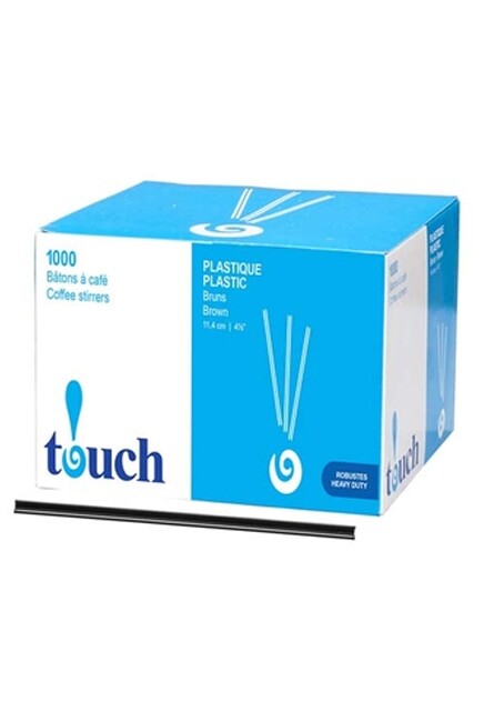 Bâtons à café en plastique 6" #EM921240000