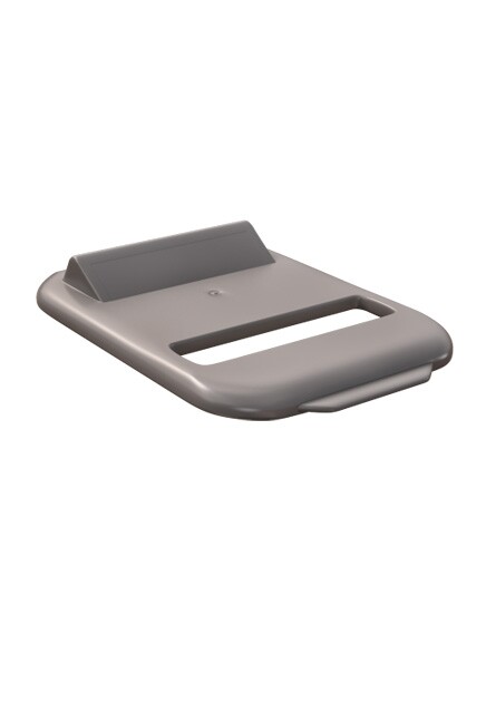 MOBILIA Couvercle pour corbeille à déchets et recyclage #NIMOBCREGRI