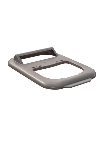 MOBILIA Couvercle pour corbeille à déchets et recyclage #NIMOBCDUGRI
