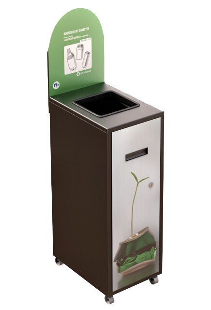 MULTIPLUS Recycling Station with lid 58L #NIMU58P1CONOI