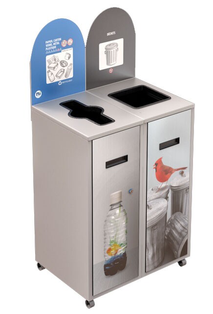 MULTIPLUS 2 Streams Recycling Station 87L #NIMU8702P1BLA