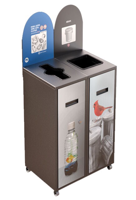 MULTIPLUS 2 Streams Recycling Station 87L #NIMU8702P1GRI