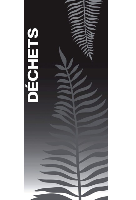 Autocollant "Déchets" pour station Multiplus #NIWASTEP387