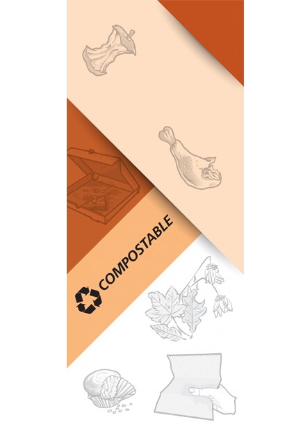 Autocollant "Matières Organiques" pour station Multiplus #NICOMPP587L