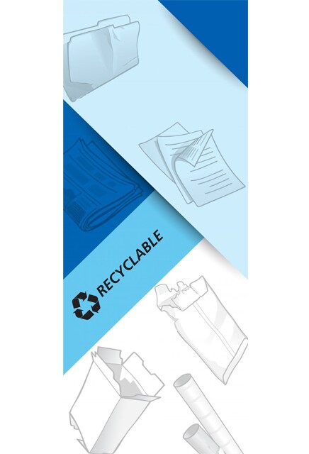 "Mixed Recycling" Sticker for Multiplus Station #NIMIXTP558L